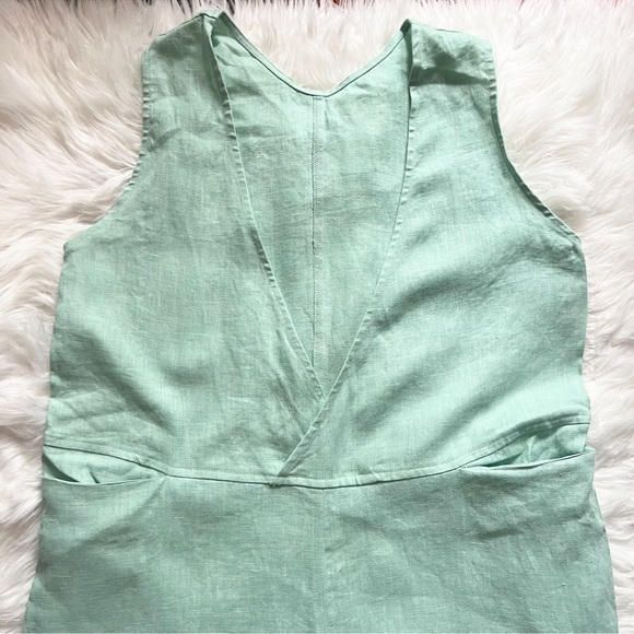 New!  Back Beat Co. “Brooklyn” Reversible Linen Jumpsuit - Picture 8 of 11